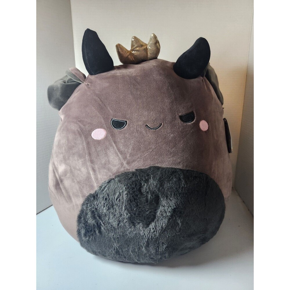 Squishmallows Ambergris Goblin King Plush Stuffed New 16"